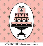 Cake invitation Cake invitation