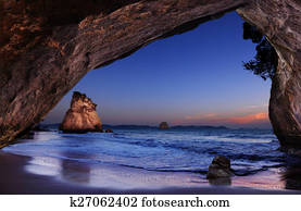 Cathedral Cove, New Zealand Cathedral Cove, New Zealand