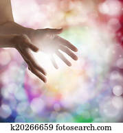 Healing Hands and healing light