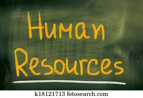 Human Resources Concept Human Resources Concept