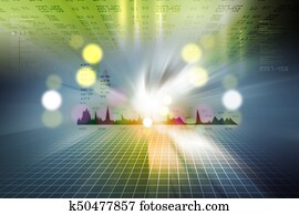 stock market, schaubild