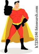 Superhero Thumbs Up Superhero Thumbs Up