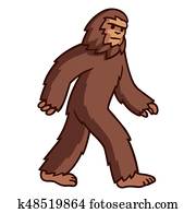 ללכת, ביגפוט, ציור