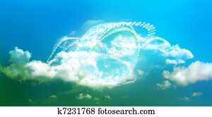 עתיד מואר, ל, ענן, לחשב