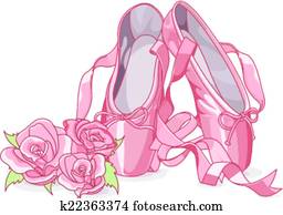 Beautiful ballet slippers Beautiful ballet slippers