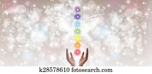 Healing Hands and seven chakras