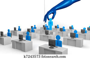 hyra, eller, avskeda