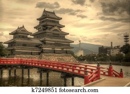 Matsumoto Castle in Matsumoto, Japan Matsumoto Castle in Matsumoto, Japan