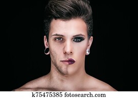 Portrait of a drag queen Portrait of a drag queen