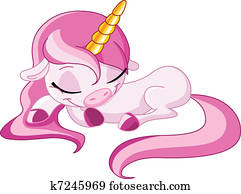 Sleeping unicorn