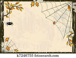Vector Halloween background Vector Halloween background