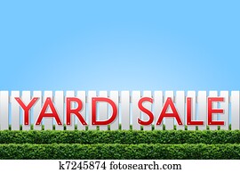 Yard Sale sign Yard Sale sign