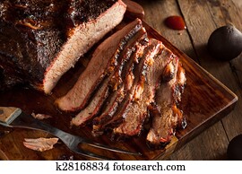 ביתי, עשן, צלה בקר, brisket