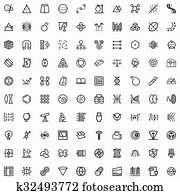 מדע וטכנולוגיה, איקונים