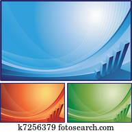 abstratos, finanças, fundo