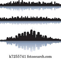 City silhouette City silhouette