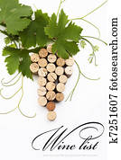 concept  wine list design