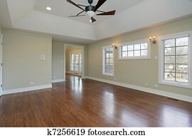 Master bedroom in remodeled home Master bedroom in remodeled home