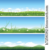 Caricatura, paisaje de la naturaleza, desierto Clipart | k9131752