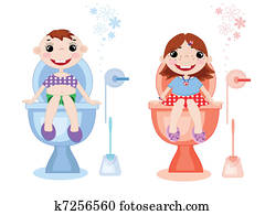 Toilet symbols, vector Toilet symbols, vector