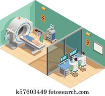 בחינה רפואית, איזומטרי, תרכובת