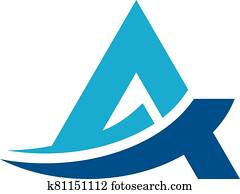 Letter A Logo Template Illustration Design. Vector EPS 10. Letter A Logo Template Illustration Design. Vector EPS 10.