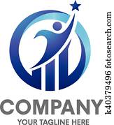 הצלחה, עסק, לוגו