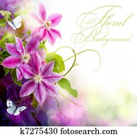 Abstract spring floral background for design Abstract spring floral background for design