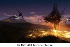Alien invasion Alien invasion