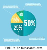 business, graphique circulaire