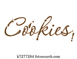 chocolate cookies text design chocolate cookies text design