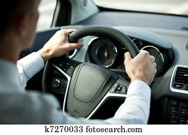 Driving a car Driving a car