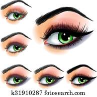 Eye shadow make up step by step Eye shadow make up step by step