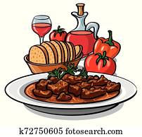 goulash with vegetables goulash with vegetables