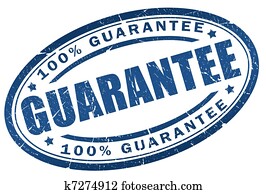 Guarantee stamp Guarantee stamp