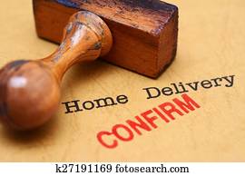 Home delivery - confirm Home delivery - confirm