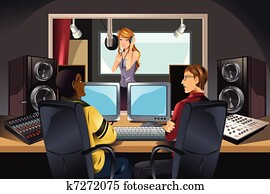 Music recording studio Music recording studio