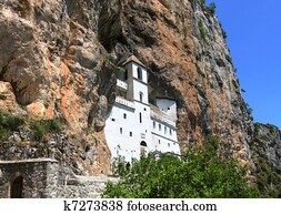 Ostrog orthodox monastery, Montenegro