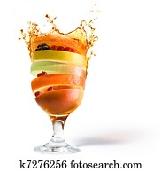 spring fruit cocktail and fruit juice vitamin spring fruit cocktail and fruit juice vitamin