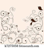 Vintage frame Vintage frame