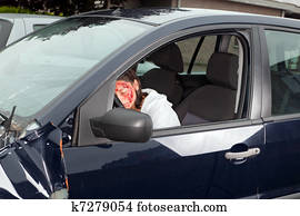 טראומה, מכונית מתרסקת