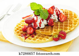 Belgian waffles Belgian waffles