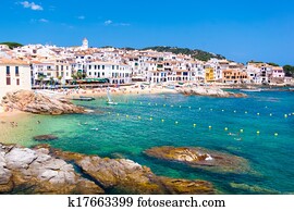 Calella de Palafrugell, Costa Brava, Catalonia, Spain.