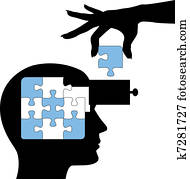 Education person learn mind puzzle solution Education person learn mind puzzle solution