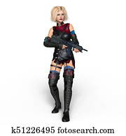 Female warrior Female warrior