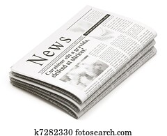 Newspapers stack Newspapers stack