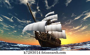 Sailing boat Sailing boat