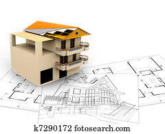 3d imagen, architecture concept 3d imagen, architecture concept