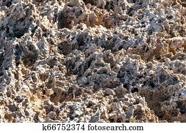 A Volcanic rock on the island of Cyprus. Background