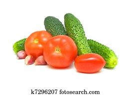 fresh vegetables on white background fresh vegetables on white background